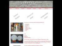 glaskunst-mayer.de Webseite Vorschau