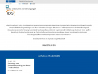 ids.uni-hannover.de Webseite Vorschau