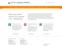 kanzlei-lambrecht.de Webseite Vorschau