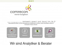 comrecon.com Webseite Vorschau