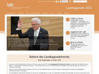 landtagswahl-bw.de Webseite Vorschau