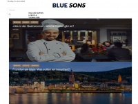 blue-sons.de Webseite Vorschau