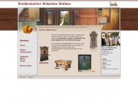 tischlerei-stuebner.de Webseite Vorschau
