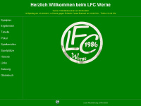 lfc-werne.de Webseite Vorschau