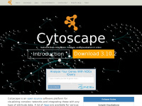 cytoscape.org Webseite Vorschau