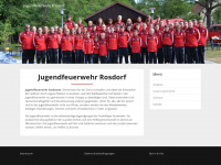 jugendfeuerwehr-rosdorf.de Webseite Vorschau