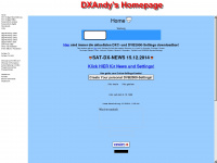 dxandy.de Webseite Vorschau