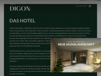 hoteldigon.com Webseite Vorschau