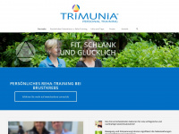 trimunia.de Webseite Vorschau