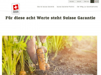 suissegarantie.ch Webseite Vorschau