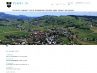plaffeien.ch Webseite Vorschau