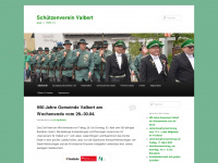 schuetzenverein-valbert.de Webseite Vorschau