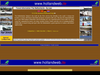 hollandweb.de Webseite Vorschau