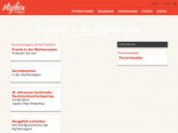 mythenregion.ch Webseite Vorschau