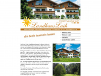 landhaus-laih.de Webseite Vorschau