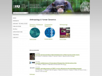 humangenetik.bio.lmu.de Webseite Vorschau