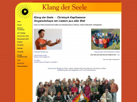 klang-der-seele.de Webseite Vorschau