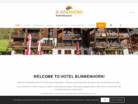 blinnenhorn.ch Webseite Vorschau