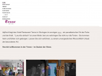 tenne.ch Webseite Vorschau