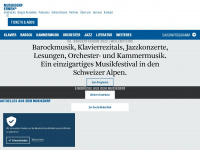 musikdorf.ch Webseite Vorschau