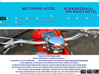 motorrad-hotel-schwarzwald.de Webseite Vorschau
