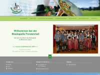 blaskapelle-forstenried.de Webseite Vorschau