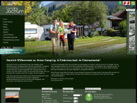 camping-jochum.at Webseite Vorschau