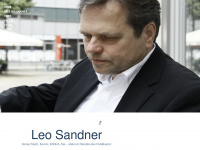 leo-sandner.com Webseite Vorschau