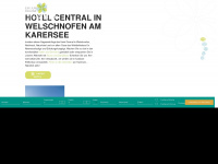 hotelcentral.it Webseite Vorschau