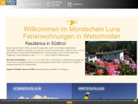 mondschein-luna.it Webseite Vorschau