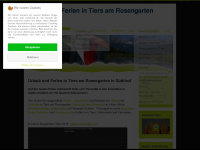 tiersertal.com Webseite Vorschau