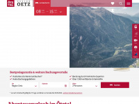 oetz.com Webseite Vorschau