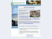 westcoastpaddler.com Webseite Vorschau