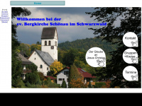 bergkirche-schoenau.de Webseite Vorschau