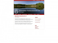 fischereiverein-hohenlohe.de Webseite Vorschau