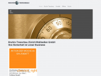 bruhin-tresorbau.ch Webseite Vorschau