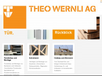 wernli-fensterbau.ch Webseite Vorschau