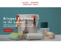 maler-express.ch Webseite Vorschau