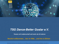 dance-better.de Webseite Vorschau