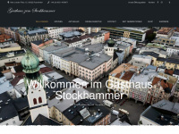 gasthaus-stockhammer.de Webseite Vorschau