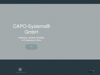 capo-systems.com Webseite Vorschau