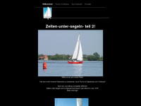 zelten-unter-segeln.de Webseite Vorschau
