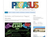 pegasus-senftenberg.de Webseite Vorschau
