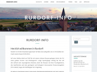 rurdorf-info.de Webseite Vorschau