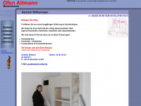 ofen-altmann.de Webseite Vorschau