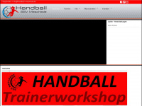 handball-meschede.de Webseite Vorschau