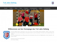 tus-jahn-dellwig.de Webseite Vorschau
