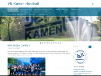 vflkamen-handball.de Webseite Vorschau