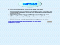 bioprotect.de Webseite Vorschau