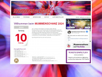 mummenschanz.net Webseite Vorschau